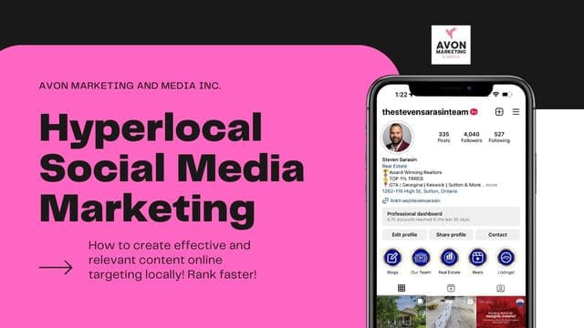 Hyperlocal Social Media Marketing By Avon Marketing & Media: Reaching New Heights 2023!